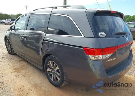2015 Honda Odyssey Touring/Touring Elite из США, поврежденный, VIN 5FNRL5H97FB060981